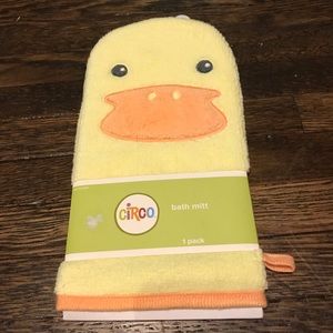 Ducky baby bath mitt